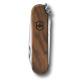 Нож-брелок VICTORINOX Classic SD, 58 мм, 5 функций, деревянная рукоять