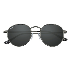 Очки солнцезащитные ZIPPO, унисекс, черные, оправа из меди