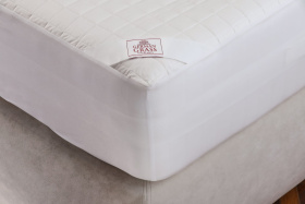 220904 Наматрасник MATTRESS COTTON DRYSOFT GRASS непромокаемый с юбкой 90х200х40