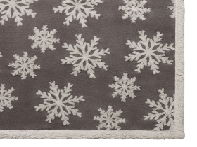 Плед Snowflake новогодний
