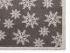 Плед Snowflake новогодний