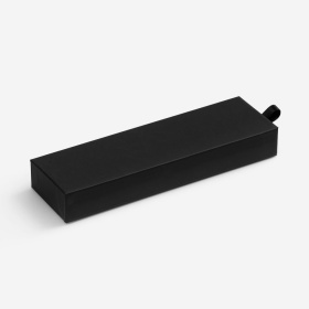 Ручка шариковая Bolt Soft Touch в футляре, черная