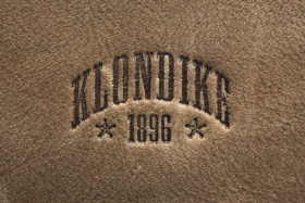 Сумка KLONDIKE «Bill», натуральная кожа в коричневом цвете, 40 х 32 х 7 см