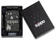 Зажигалка ZIPPO Classic с покрытием Black Matte, латунь/сталь, черная, матовая, 38x13x57 мм