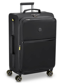 Чемодан 4-х колесный DELSEY DELSEY TURENNE SOFT 30 x 68 x 43 см черный