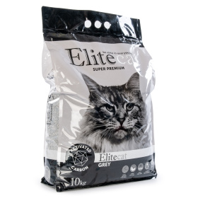 ELITECAT Наполнитель комкующийся с активированным углем "Activated Carbon", 11.4л / 10кг
