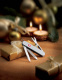 Нож-брелок VICTORINOX Classic Alox, 58 мм, 5 функций, алюминиевая рукоять, серебристый