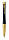 Шариковая ручка Parker Urban Muted Black Gold Finish Trim M Blue