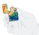 Зажигалка ZIPPO Classic с покрытием 540 Tumbled Brass, латунь/сталь, разноцветная, 38x13x57 мм