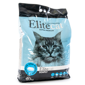 ELITECAT Наполнитель комкующийся с ароматом изысканного мыла "Soaply", 11.4л / 10кг