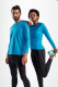 Футболка с длинным рукавом Sporty LSL Men, ярко-бирюзовая