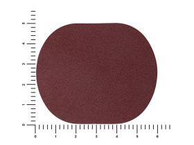 ПАТЧ ОВАЛ nubuk (коричневый ) 6,0 х 5,0 см