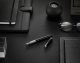 Ручка перьевая Parker "Ingenuity Black CT" перо: F, цвет чернил: blue/black, в подарочной упаковке.