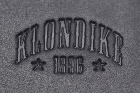 Бумажник KLONDIKE Dawson, натуральная кожа в черном цвете, 9,5 х 2 х 10,5 см