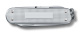 Нож-брелок VICTORINOX Classic Alox, 58 мм, 5 функций, алюминиевая рукоять, серебристый