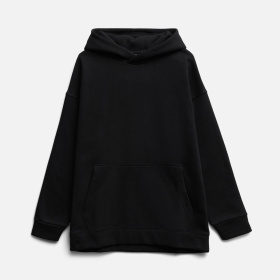 Худи оверсайз унисекс Snuggie, черное