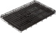 DUVO+ Клетка для собак двухдверная "Pet Kennel Top Line LARGE", чёрная, 92х57х64см (Бельгия)!