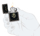 Зажигалка ZIPPO Mystic Nature Design с покрытием Black Ice®, латунь/сталь, черная, 38x13x57 мм