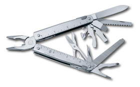Мультитул VICTORINOX SwissTool X, 115 мм, 28 функций, в нейлоновом чехле