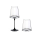 Хрустальный бокал для красного вина на магните Trebonn SplitGlass, 2 шт, 450 мл