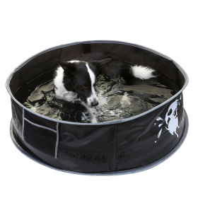 DOOG Бассейн для собак, черный, S, 65х65х23см (Австралия)