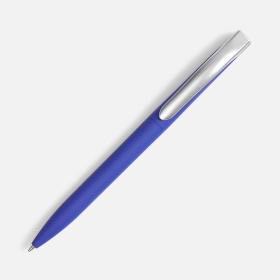 Ручка шариковая Pin Soft Touch, ver. 2, синяя